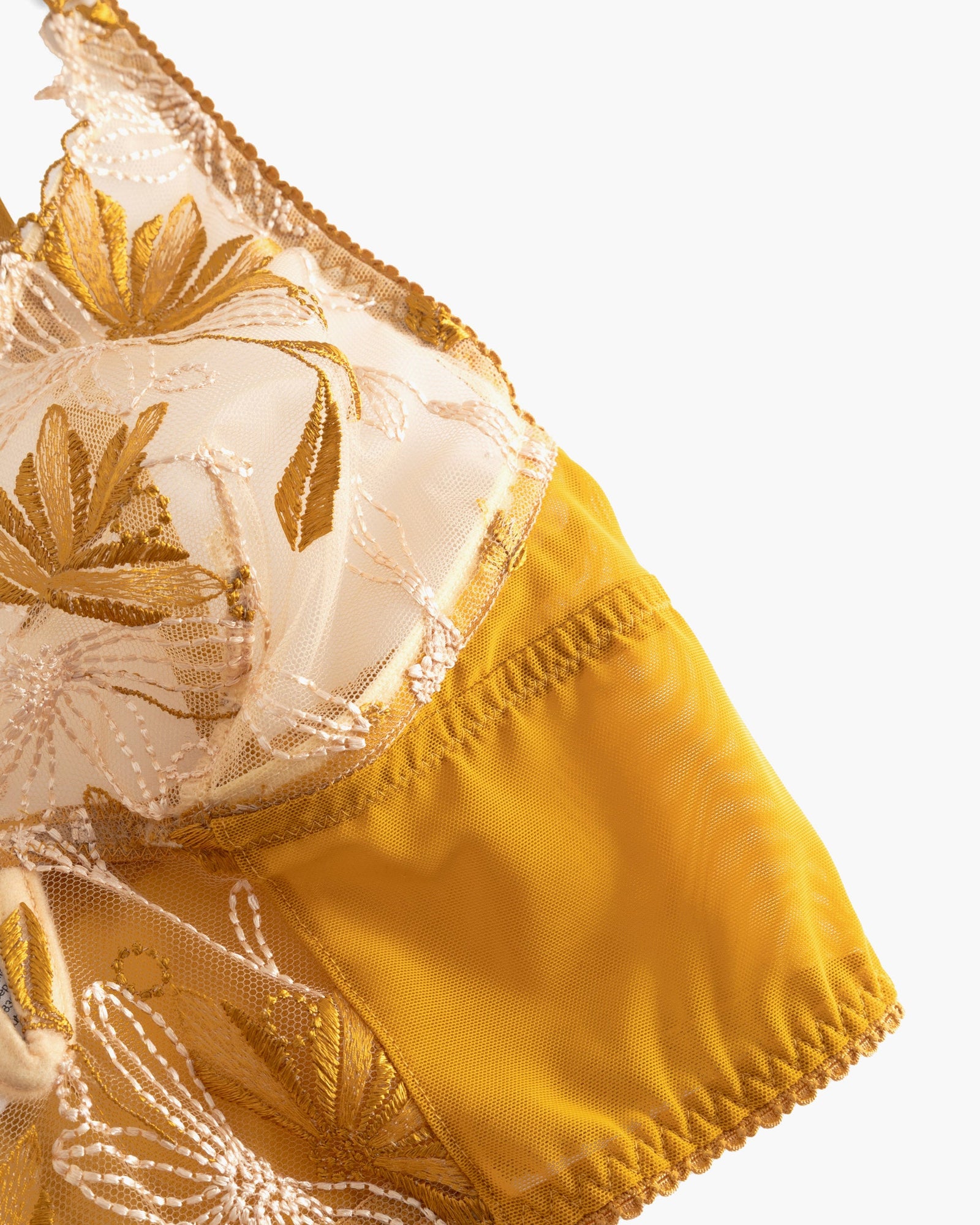 Gold Bralette - Fiorita Longline Bralette