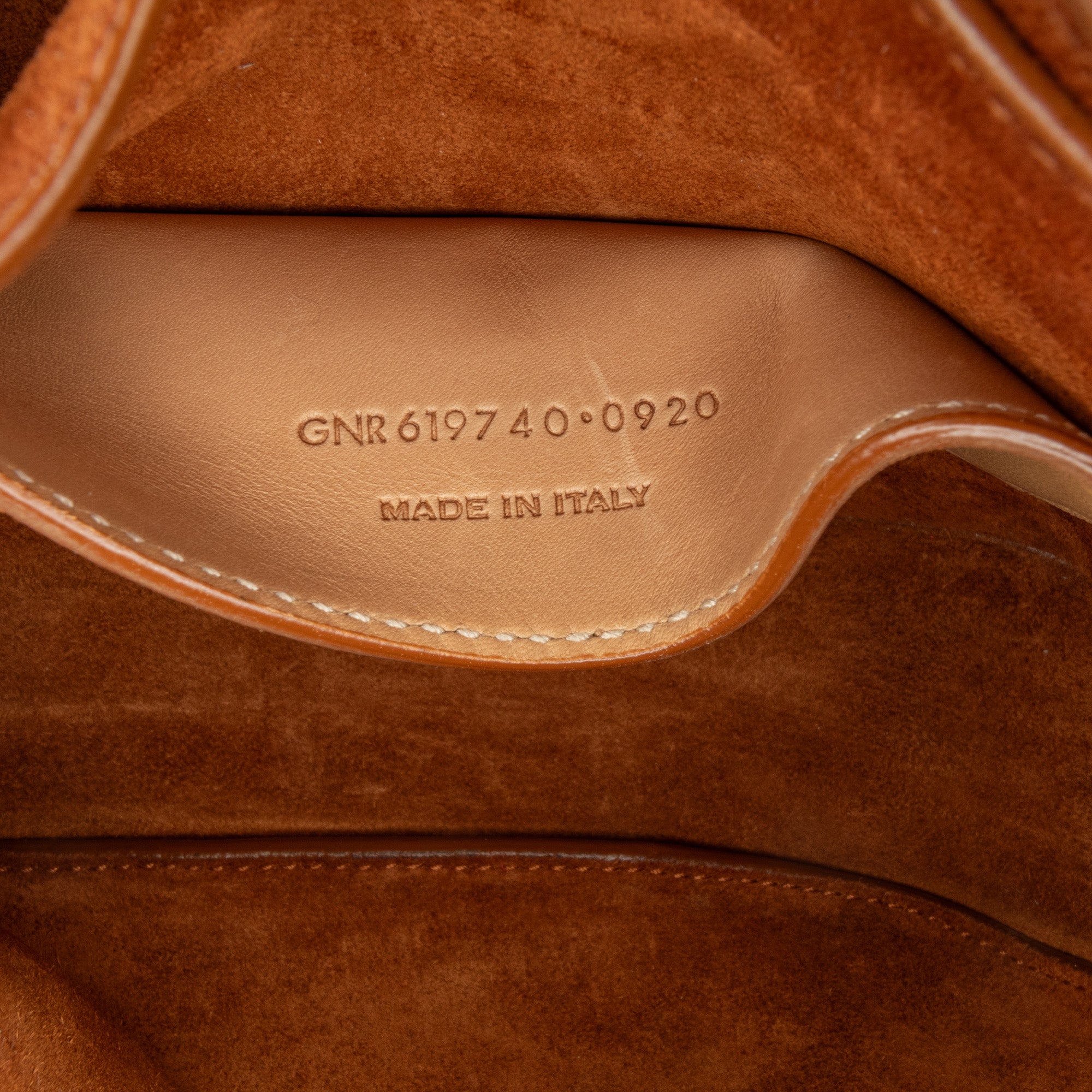 Saint Laurent | Pre-Owned Small Leather Kaia Crossbody | Brown/Light Brown