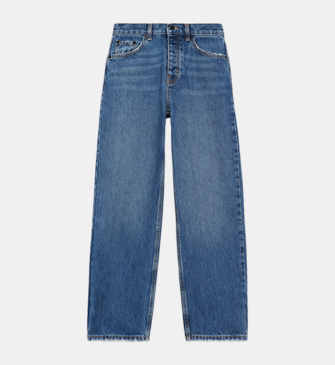 Straight-Cut Jeans | Women | Blue Denim