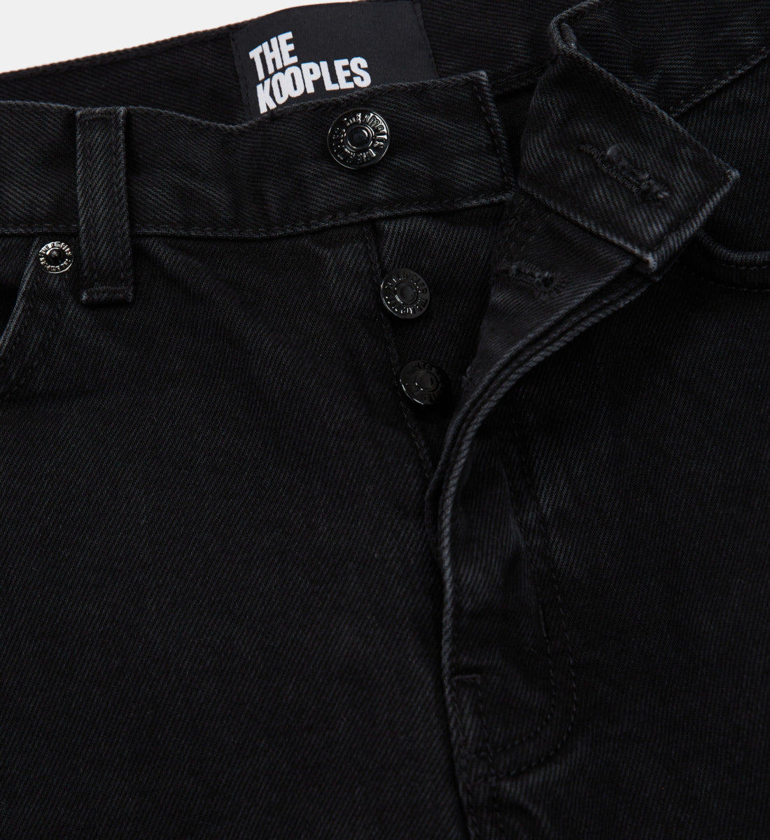 Straight-Cut Jeans | Women | Black Washed