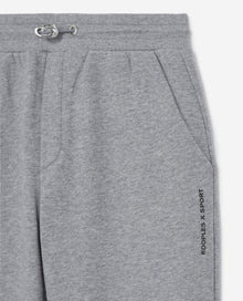 Gray Joggers With Pins | Women | Light Grey Melange