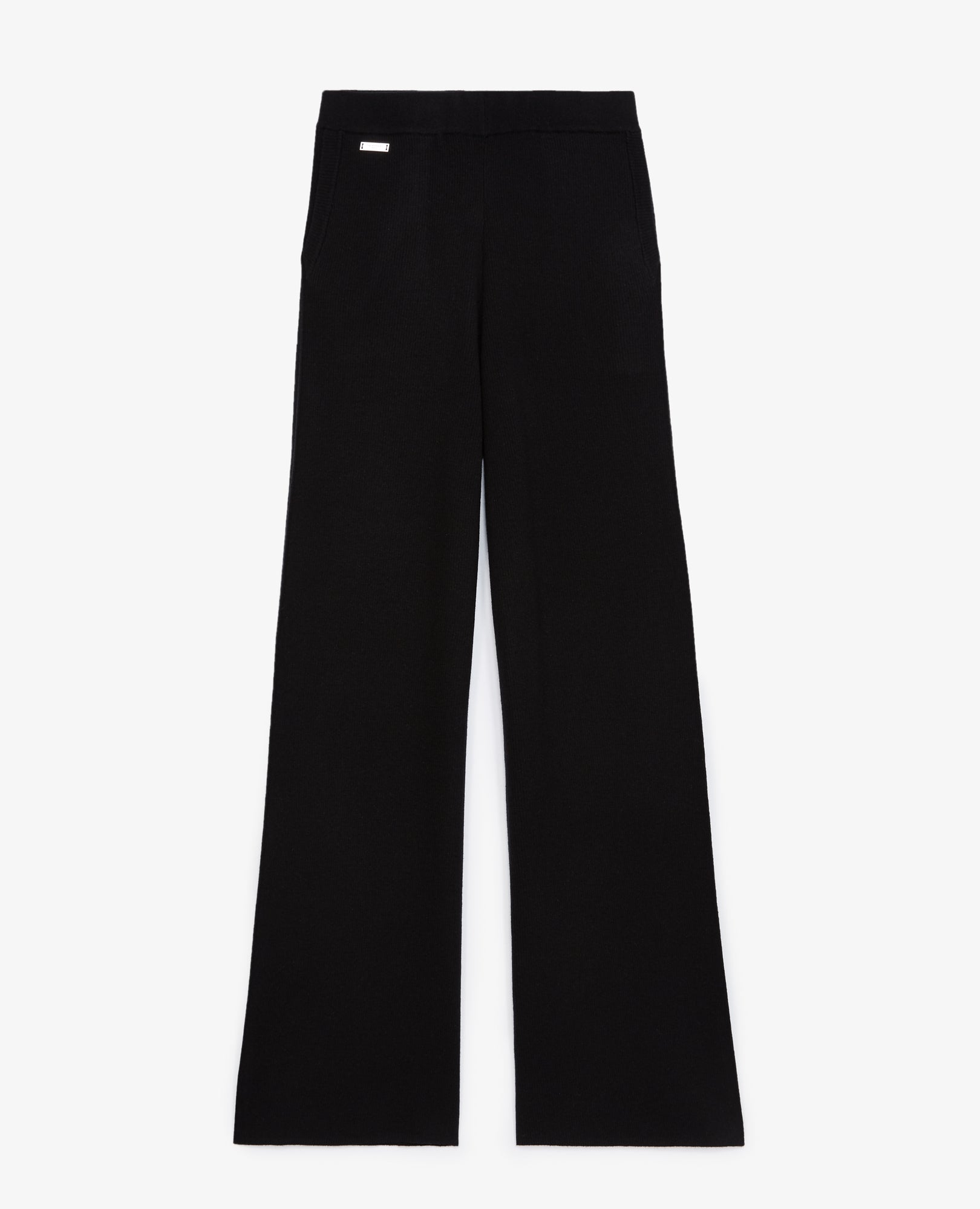 Roomy Wool And Cashmere Pants | Women | Black