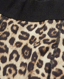 Print Technical Leggings | Women | Leopard