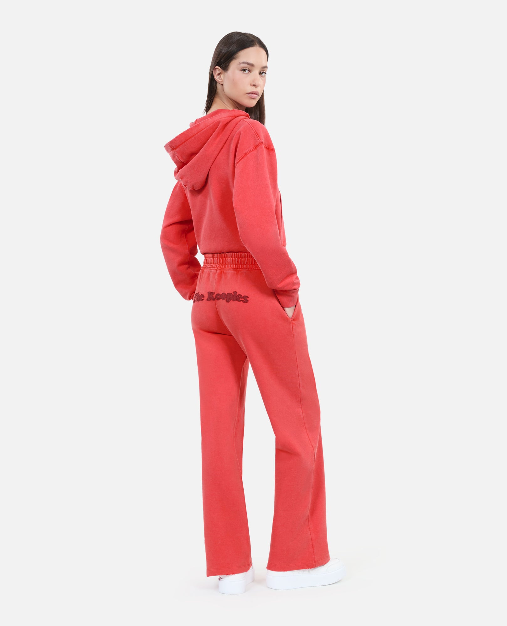 Red Logo Tracksuit Trousers | Women | Rubis