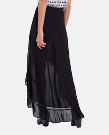 Long Skirt | Women | Black