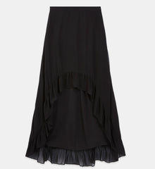 Long Skirt | Women | Black