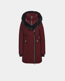 Women | CORA Down Parka | Wine