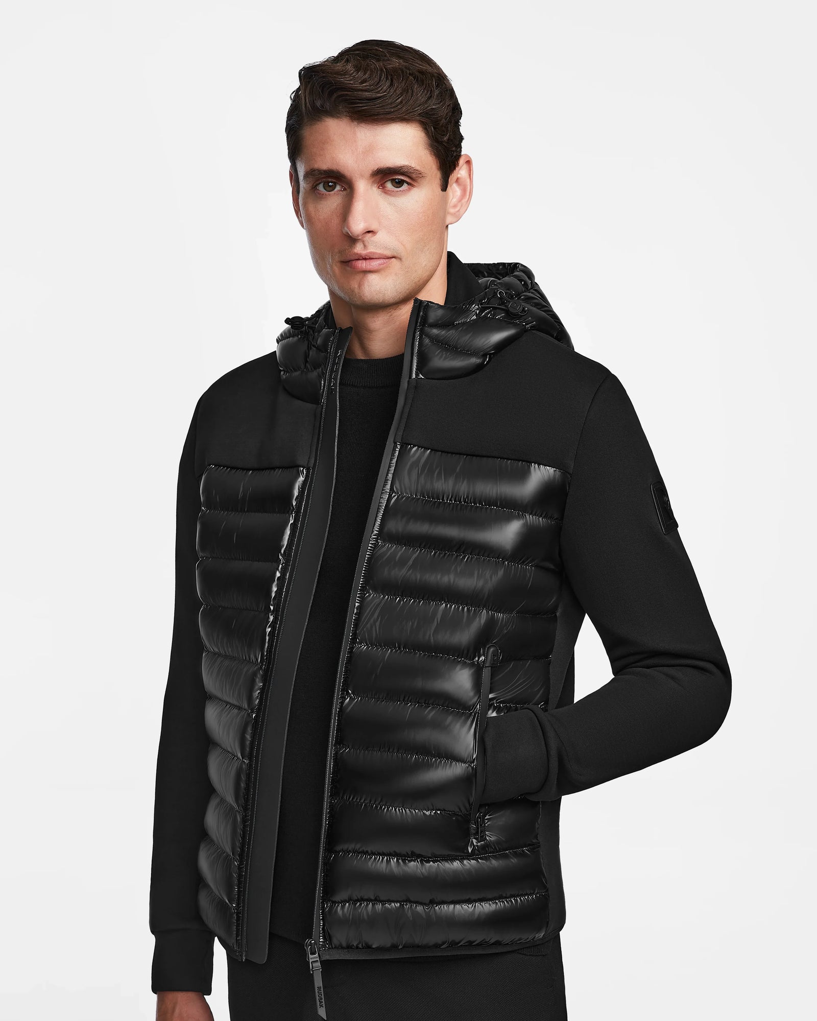 Men | Hybrid Lightweight Down Jacket DURIN S M123518 | Black