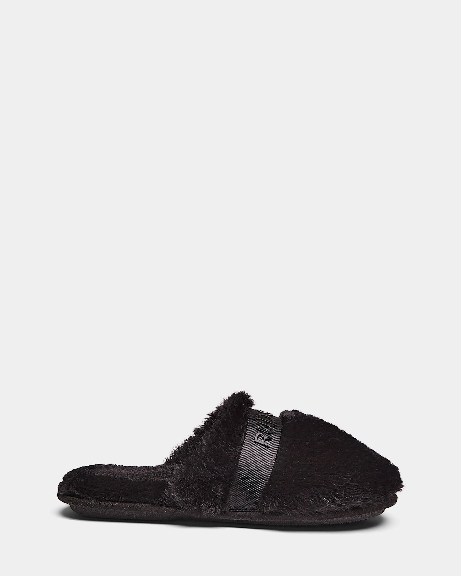 Women | FLUFF Slipper | Black