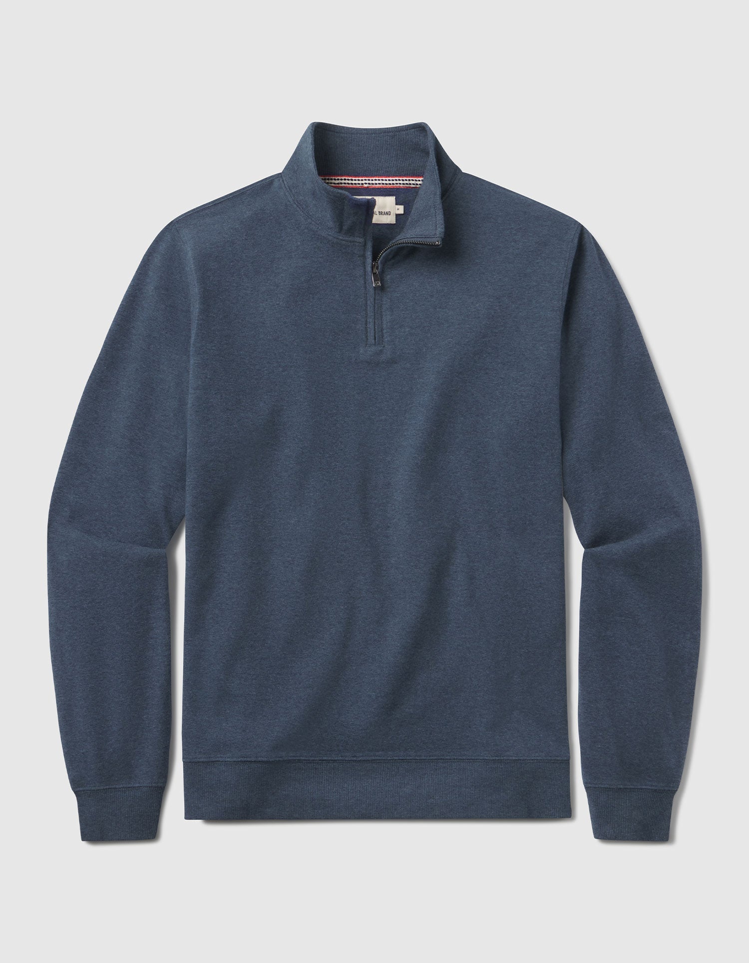 Men | Puremeso Weekend Quarter Zip | Indigo Blue
