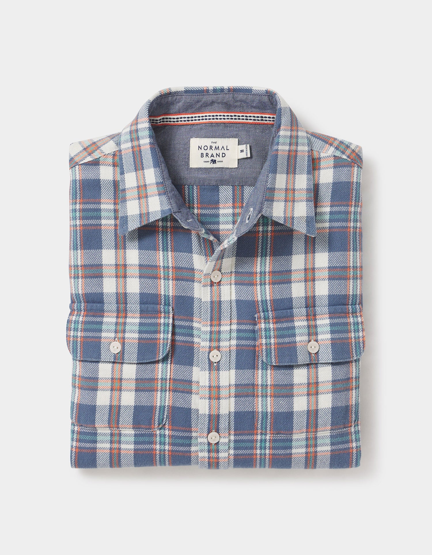 Men | Mountain Overshirt | Mineral Blue