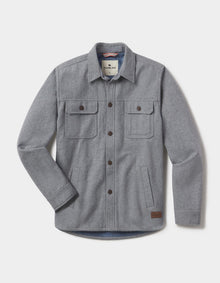 Men | Brightside Flannel Lined Workwear Jacket | Ash