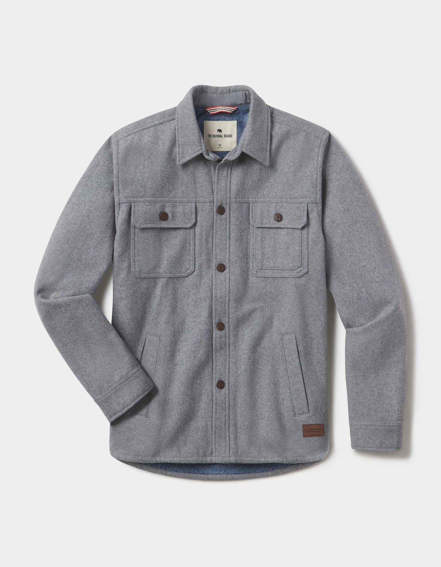 Men | Brightside Flannel Lined Workwear Jacket | Ash