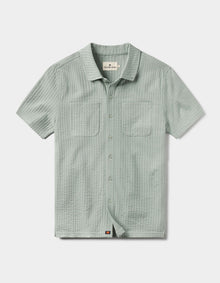 Men | Knit Getaway Button Up | Juniper