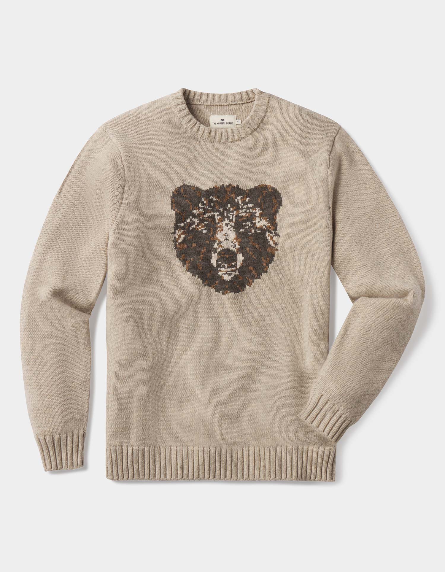 Men | Normal Bear Sweater | Oatmeal