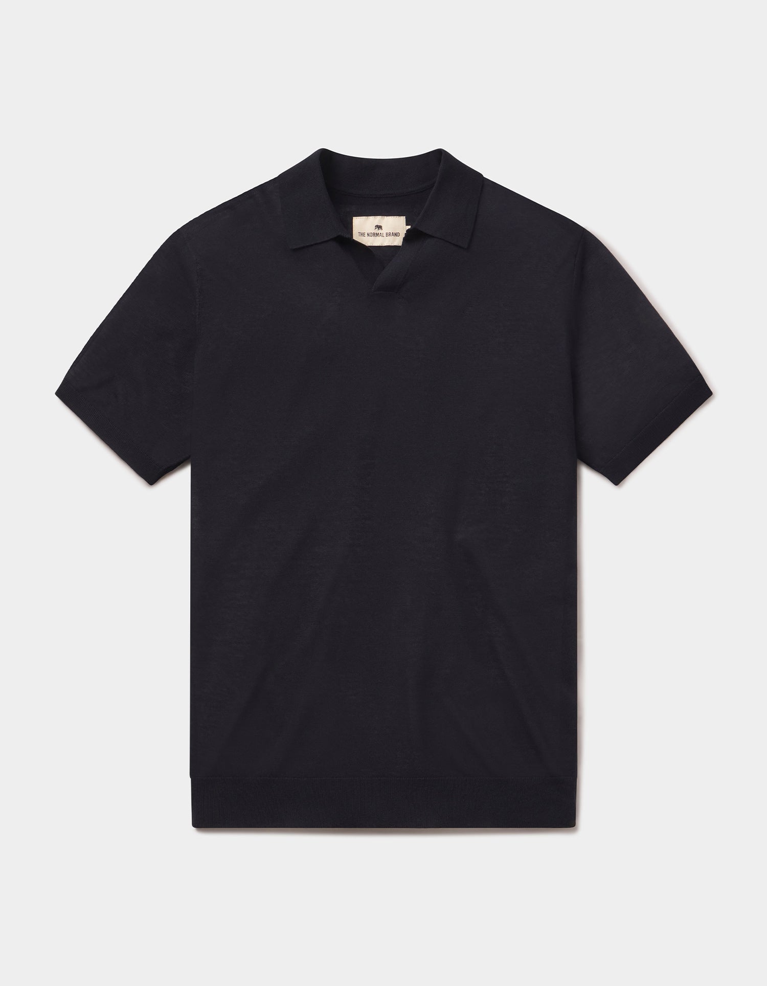 Men | Summer Linen-Blend Polo | Navy