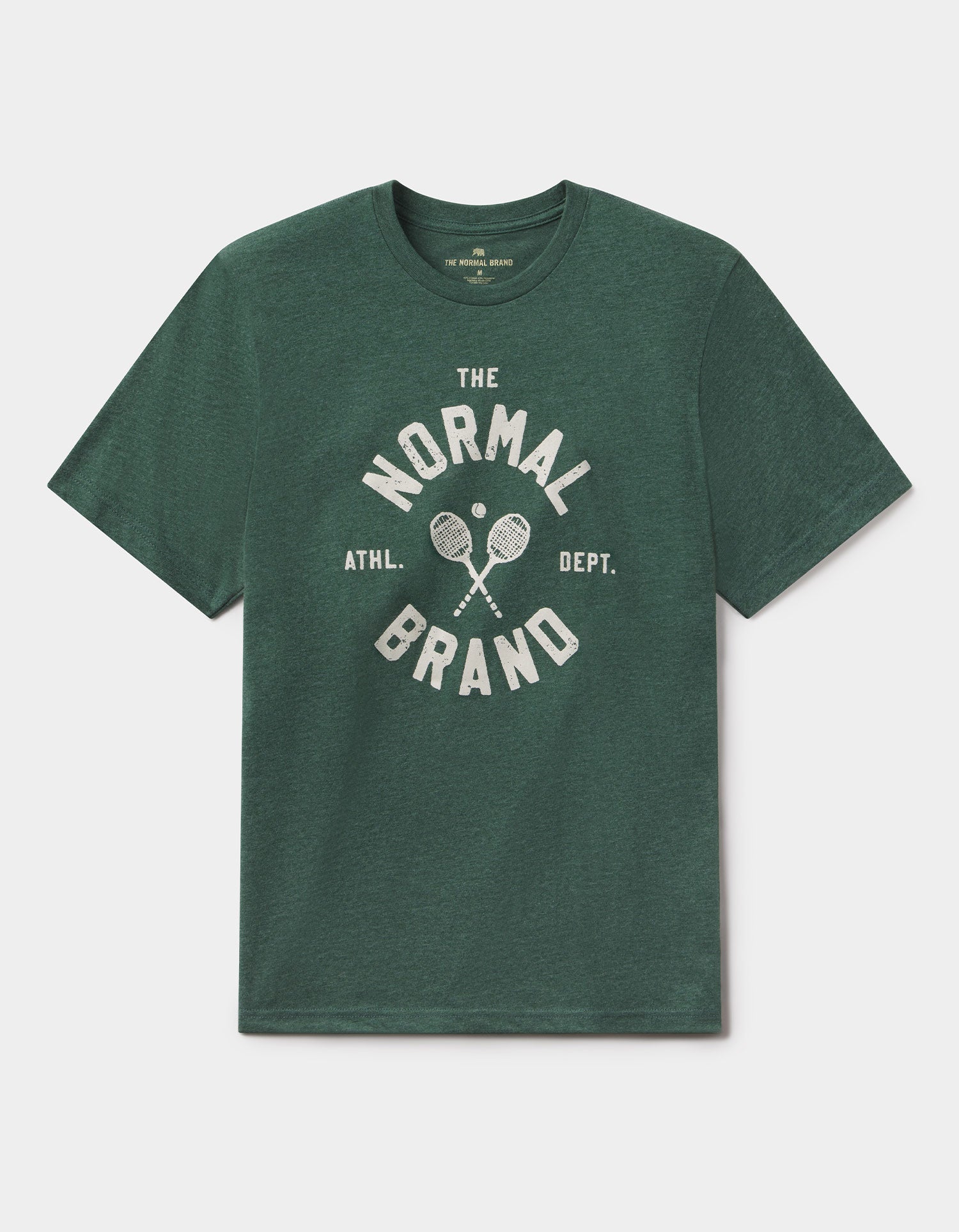 Men | Normal Athletic Dept Tee | Heathered Forest Green