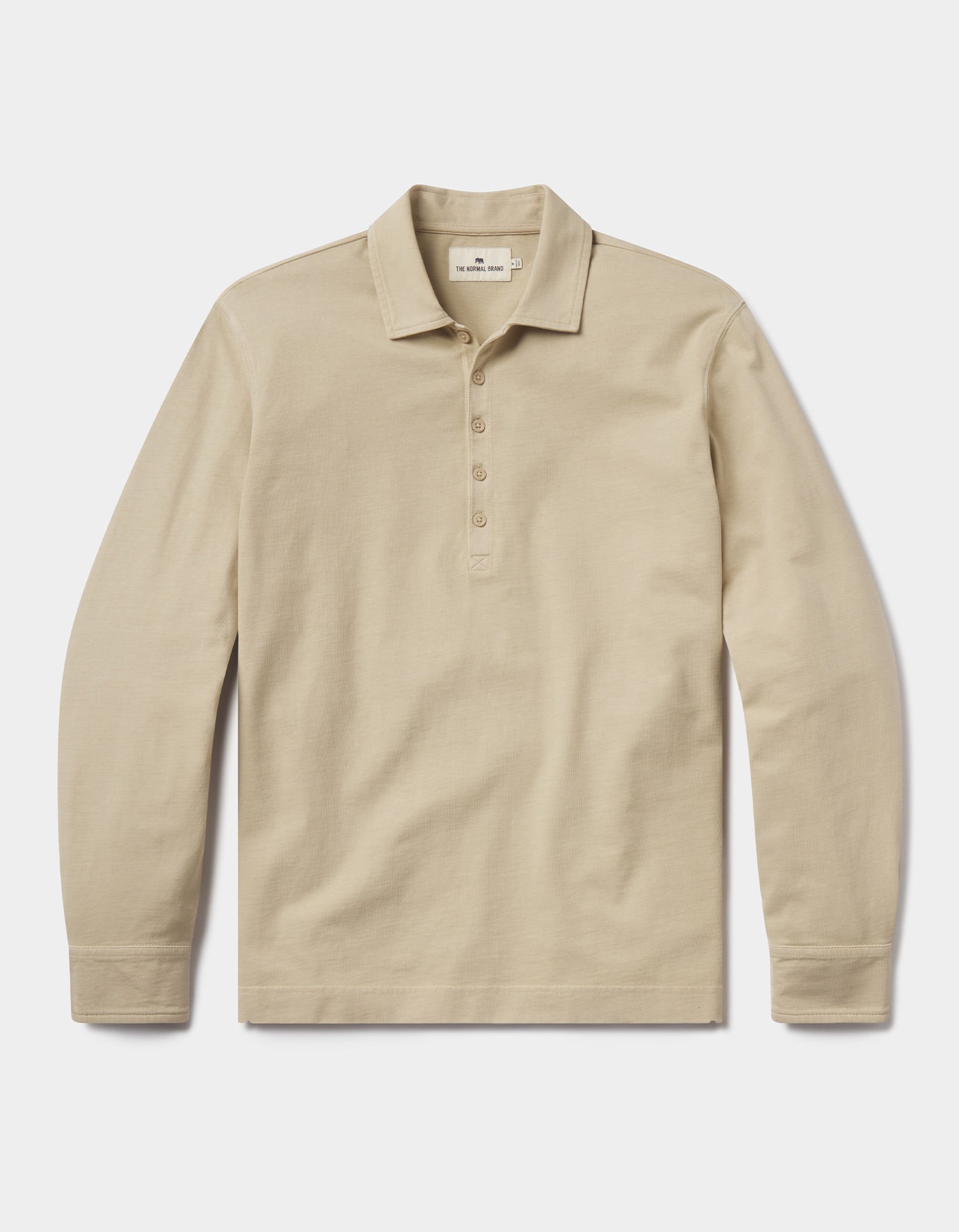 Men | Lennox Jersey Polo | Oat