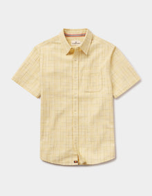 Men | Freshwater Short Sleeve Button Up Shirt | Sunglow Dobby