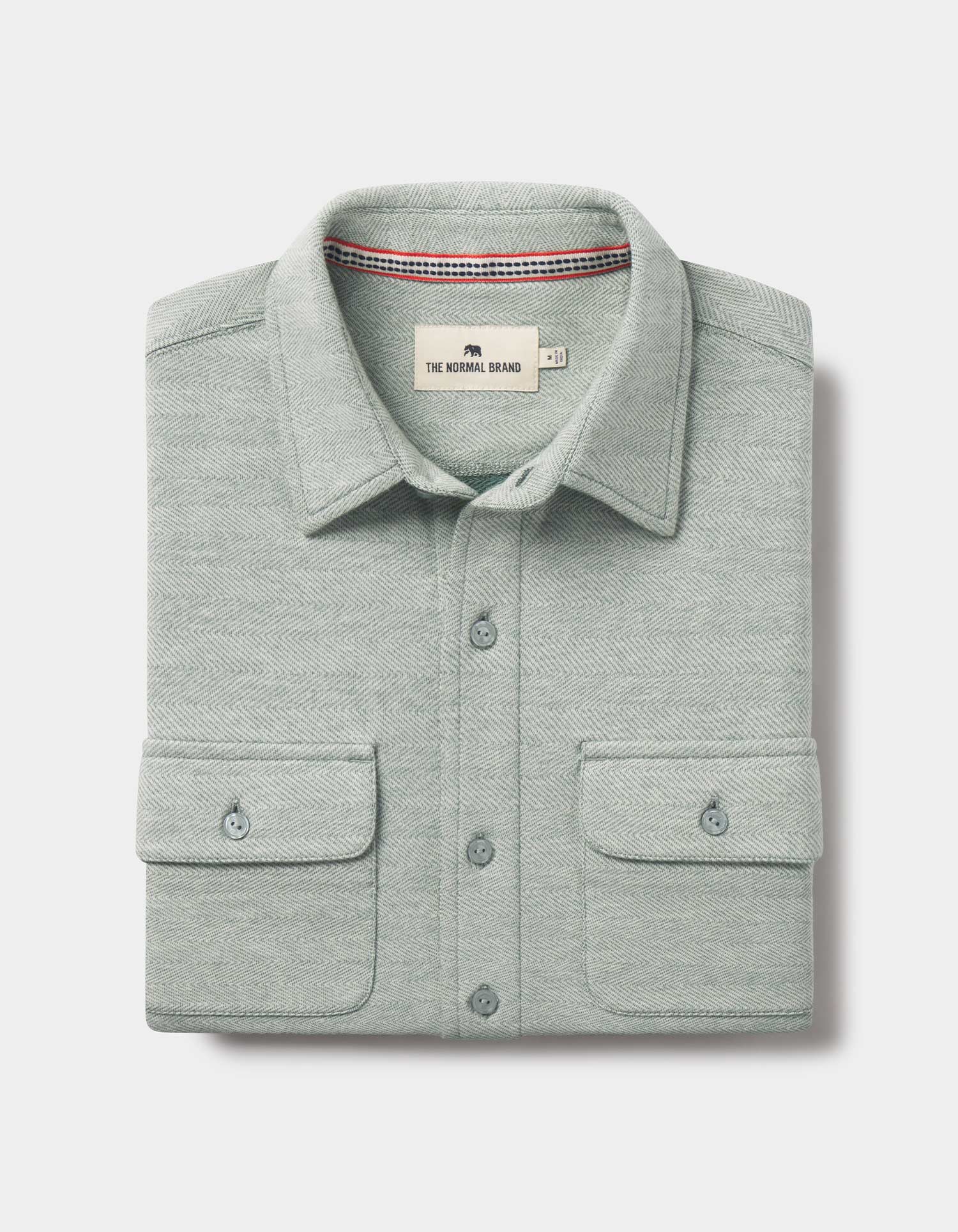 Men | Textured Knit Shirt | Juniper