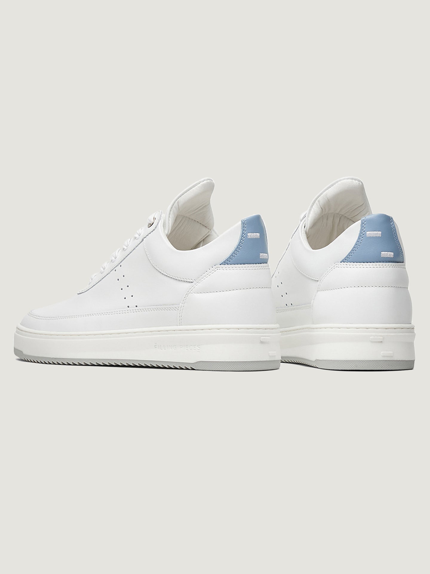 Filling Pieces | Low Top | Bianco Azure