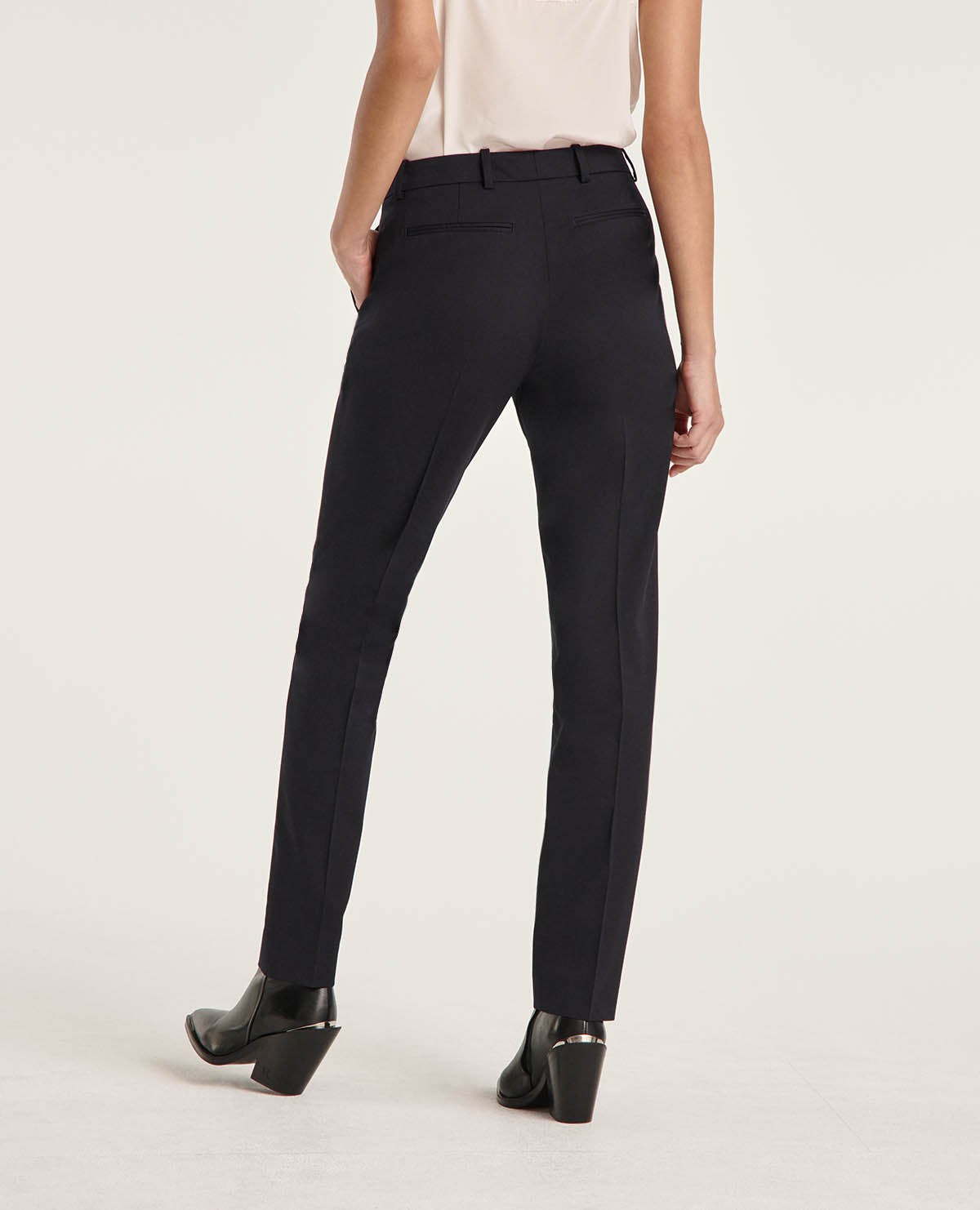 Blue Suit Pants In Wool | Women | Dark Navy