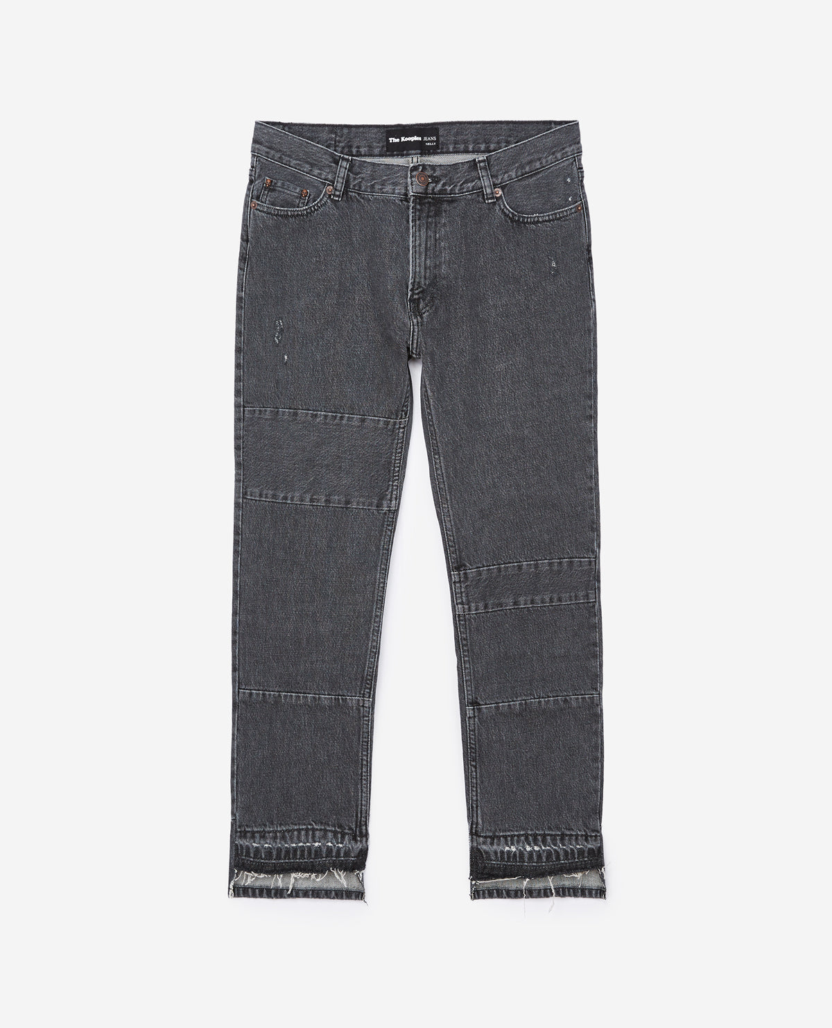 Nelly Baggy Patchwork Denim Jeans | Women | Black