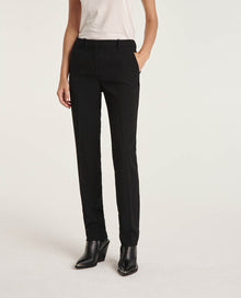 Crepe Suit Pants | Women | Black