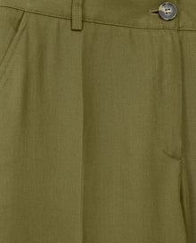 Tencel Military-Style Pants | Women | Khaki