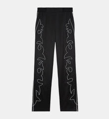 Pants With Western-Style Embroidery | Women | Black