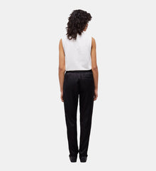 Satin Joggers | Women | Black