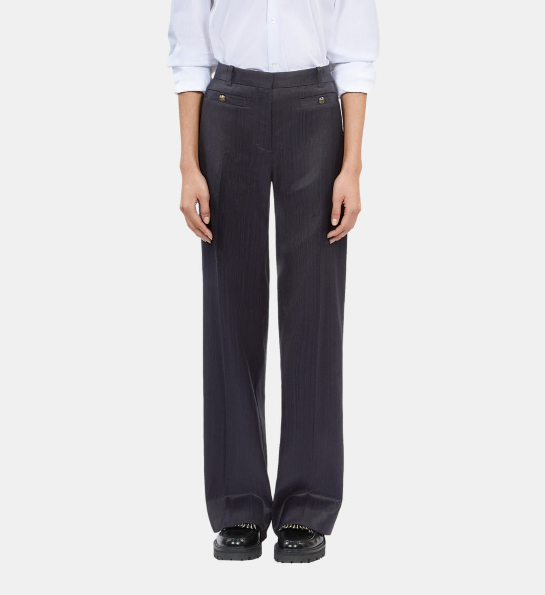 Suit Trousers | Women | Navy Blue