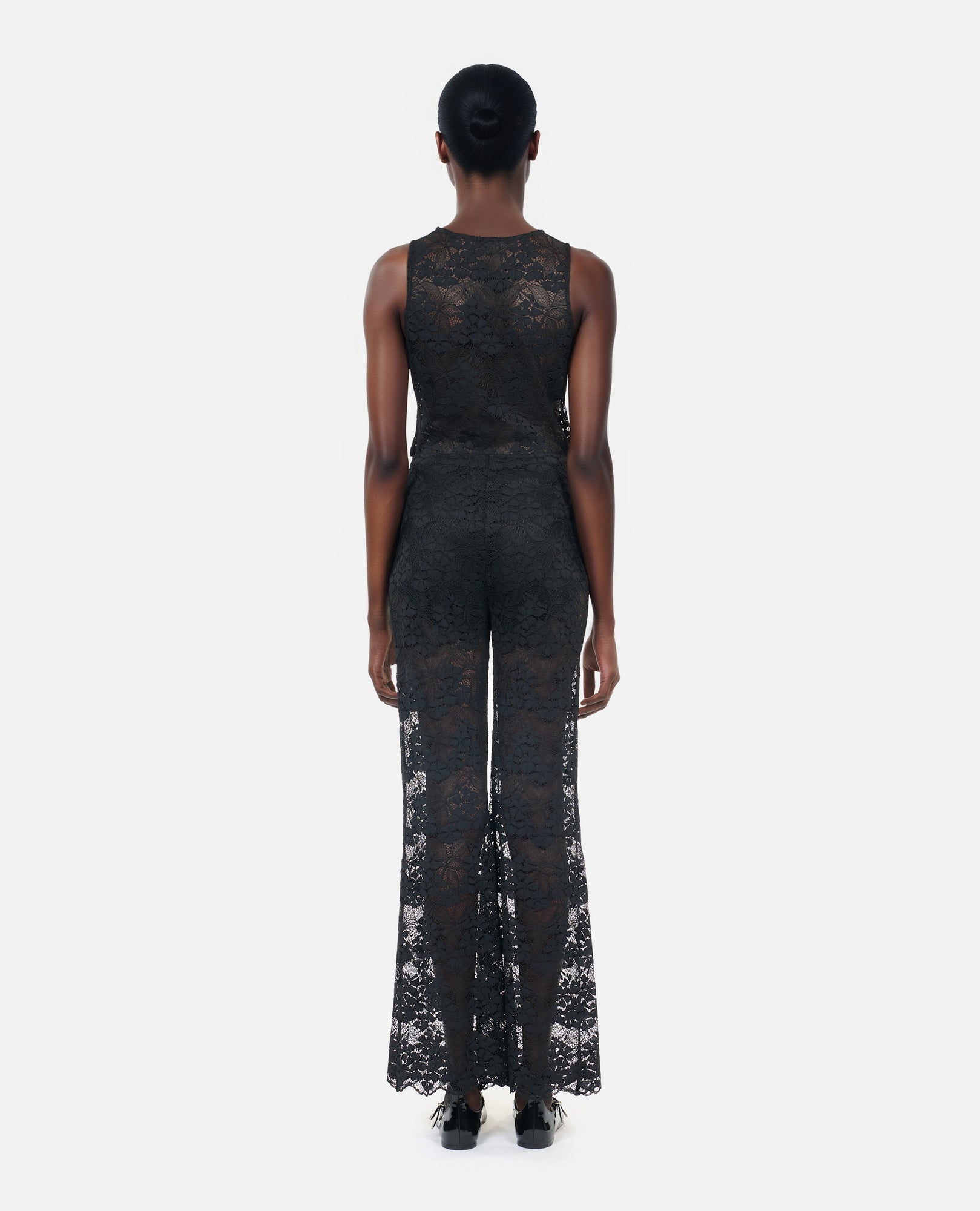 Lace Trousers | Women | Black