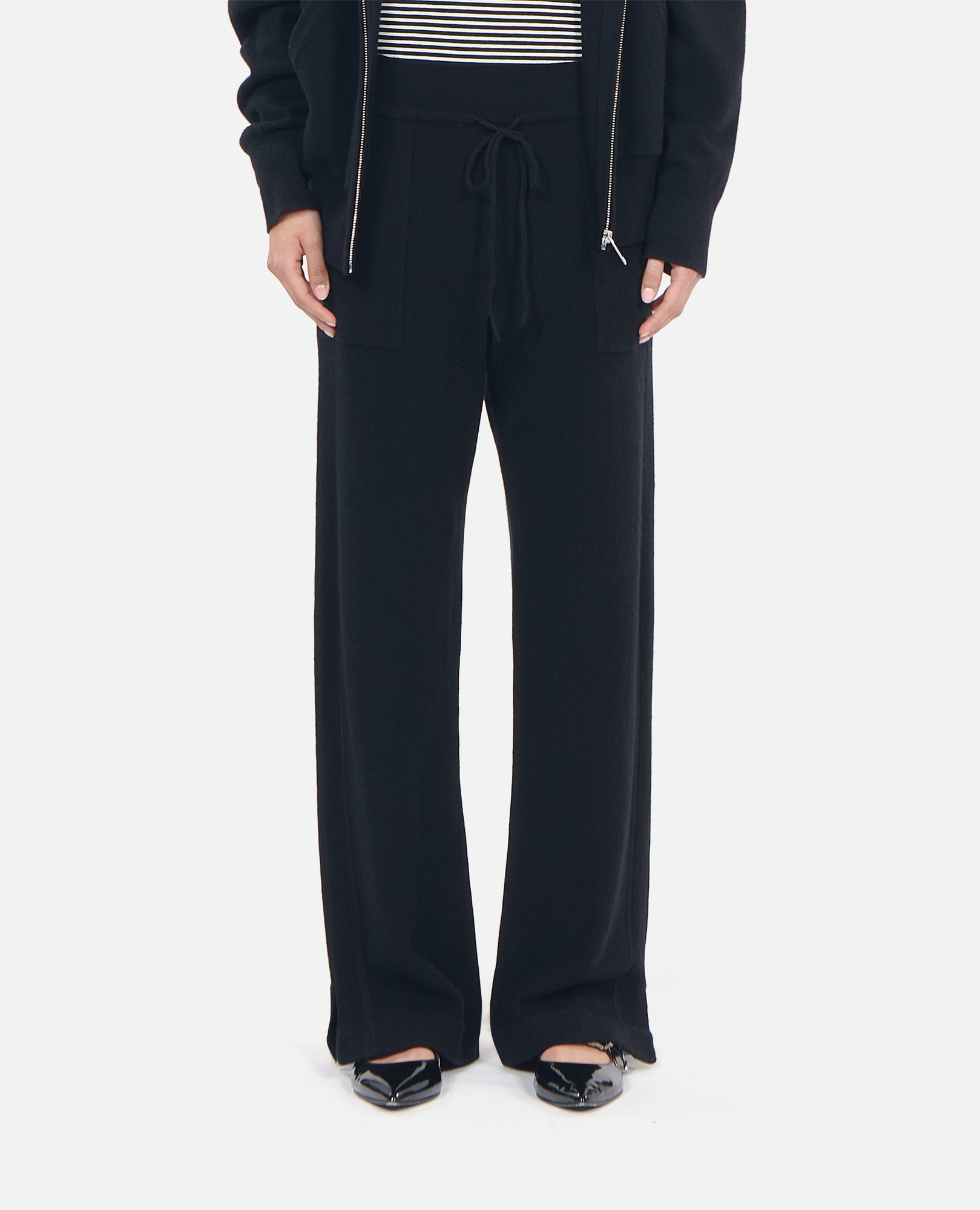 Wool And Cashmere Trousers | Women | Black