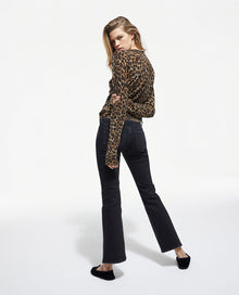 Print Cashmere Sweater | Women | Leopard