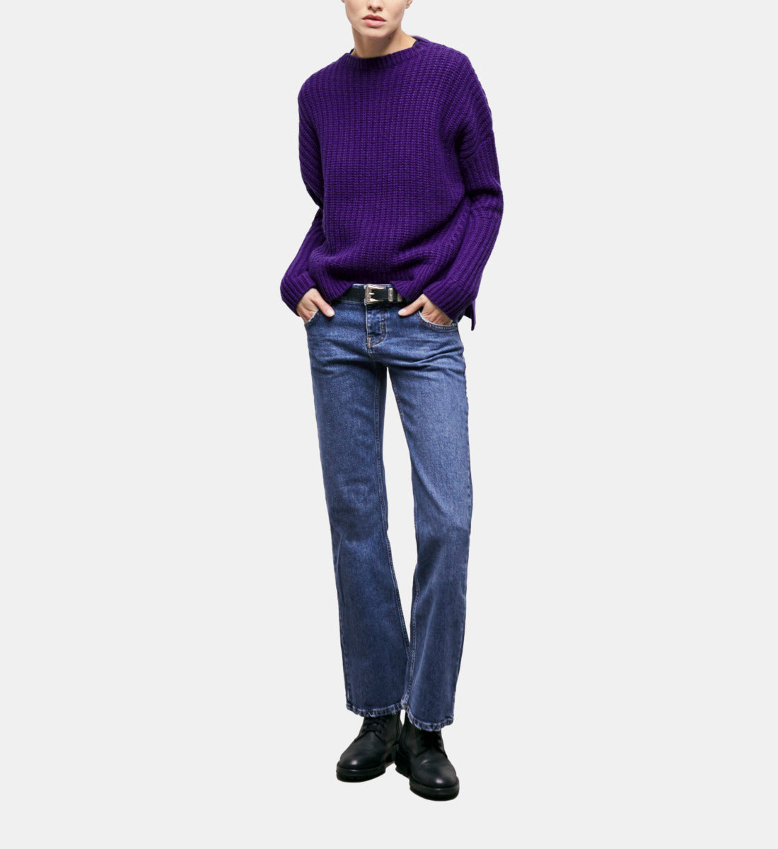 Wool Sweater | Women | Purple