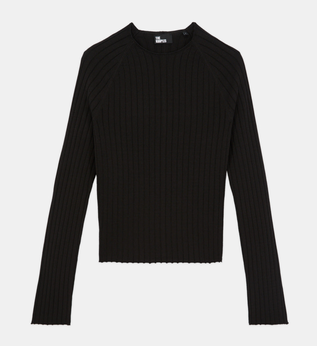 Ribbed Sweater | Women | Black