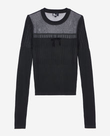 Openwork Sweater | Women | Black