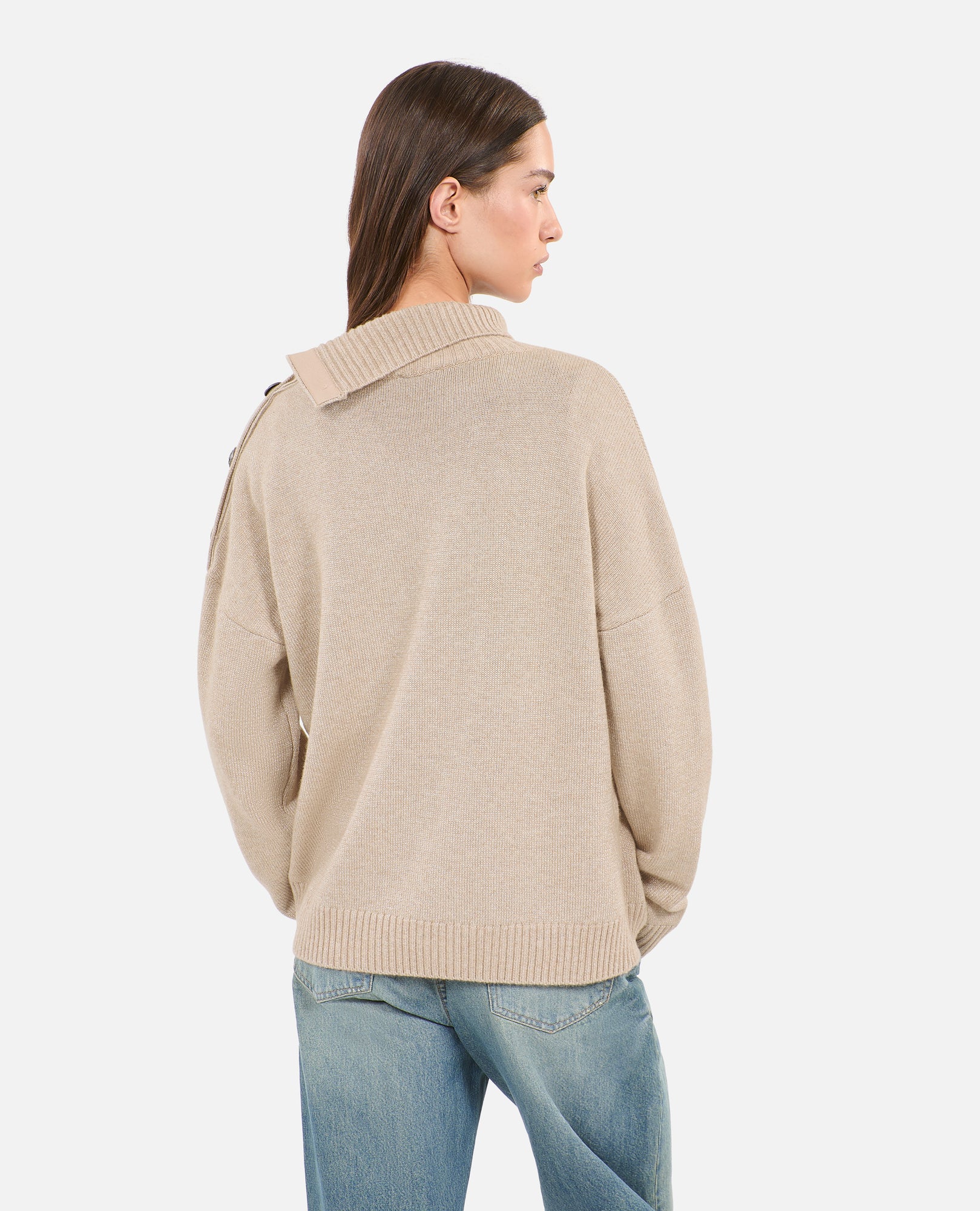 Wool And Cashmere Sweater | Women | Camel