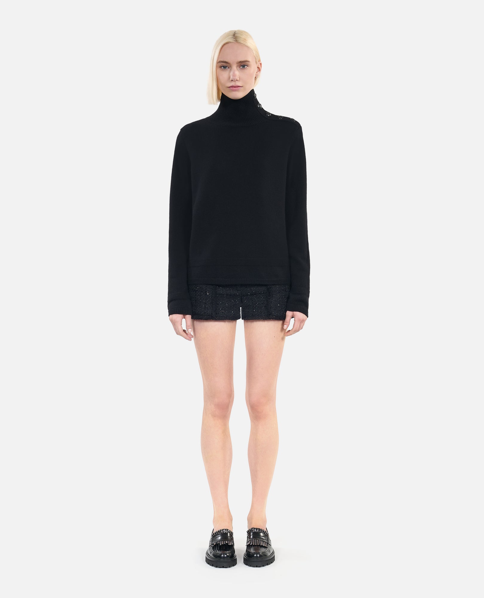 Wool Sweater | Women | Black