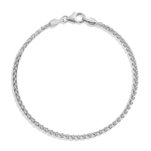 Dainty Wheat Chain Bracelet Vermeil White Gold 6in 6.5in 7in 7.5in First