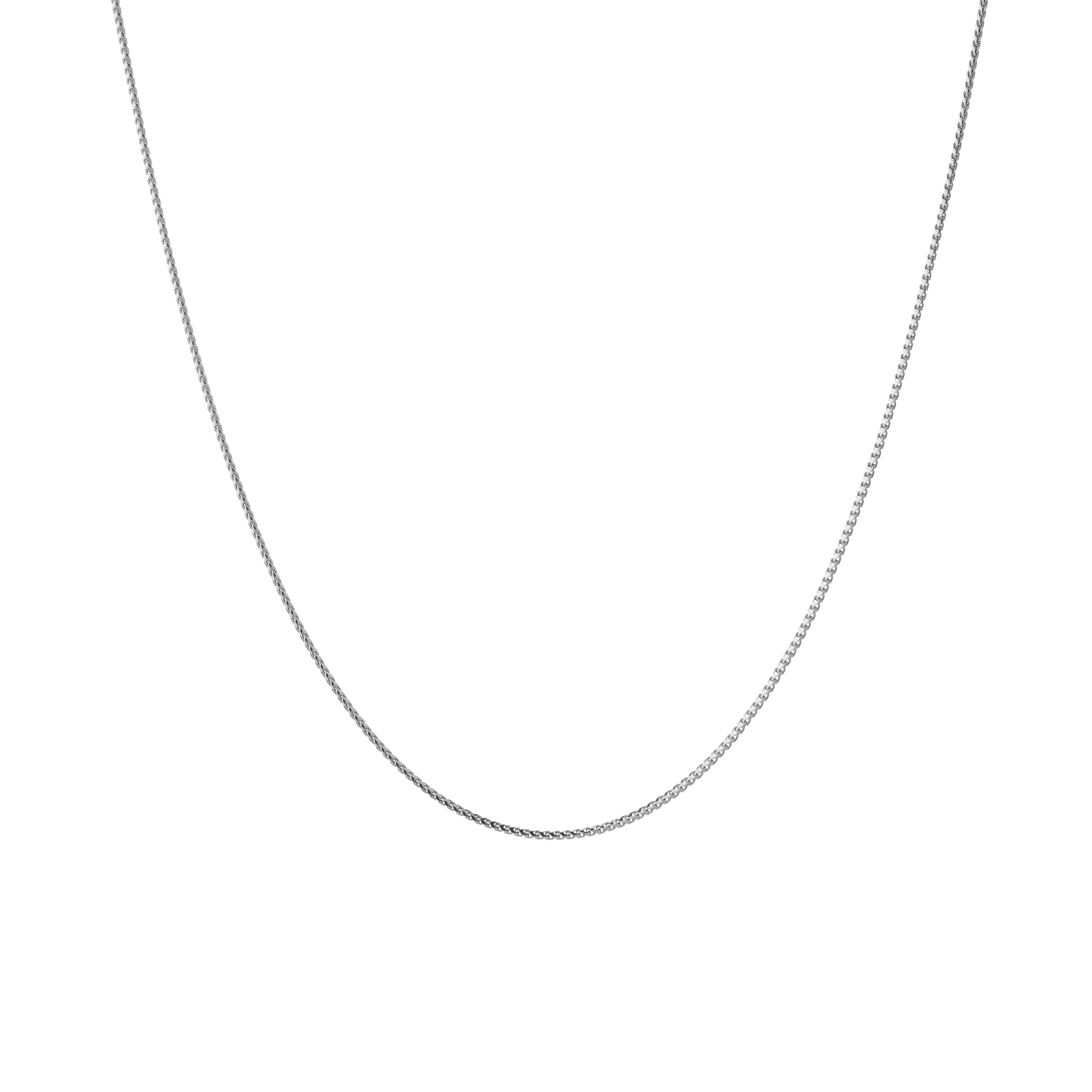 Franco Chain Necklace Vermeil 14k White Gold 16in 18in 20in 22in First