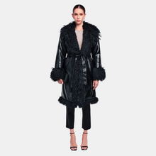 OW Collection Freya Coat | Black Caviar