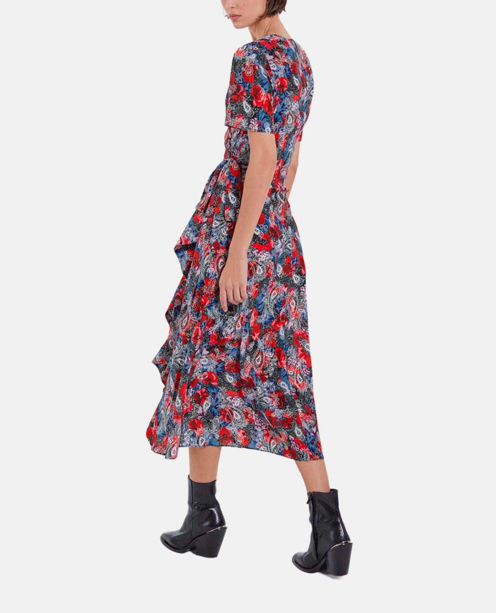 Long Dress With Floral Print | Women | Multicolorlor