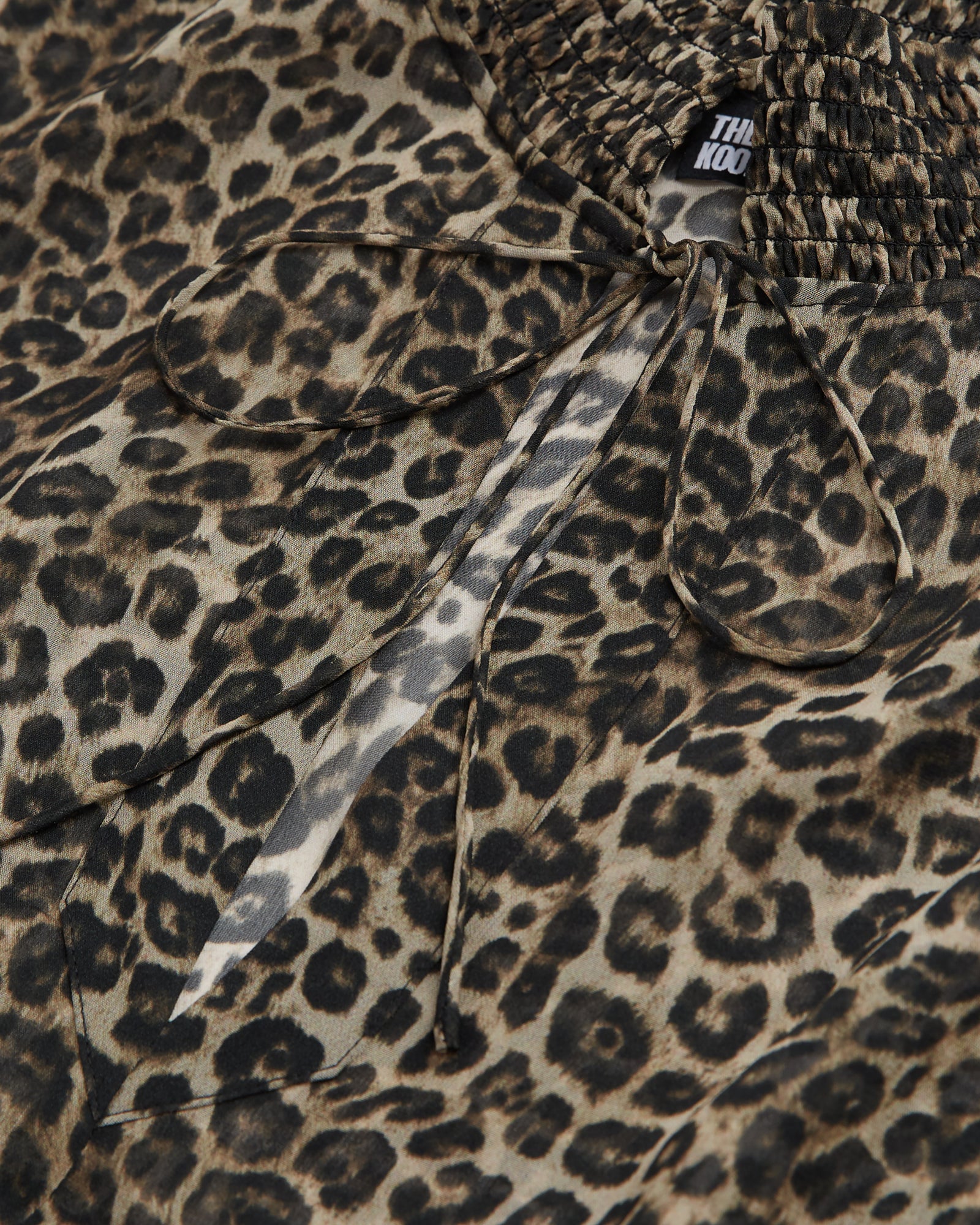 Long Print Dress | Women | Leopard