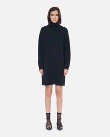 Short Cashmere Sweater Dress | Women | Black