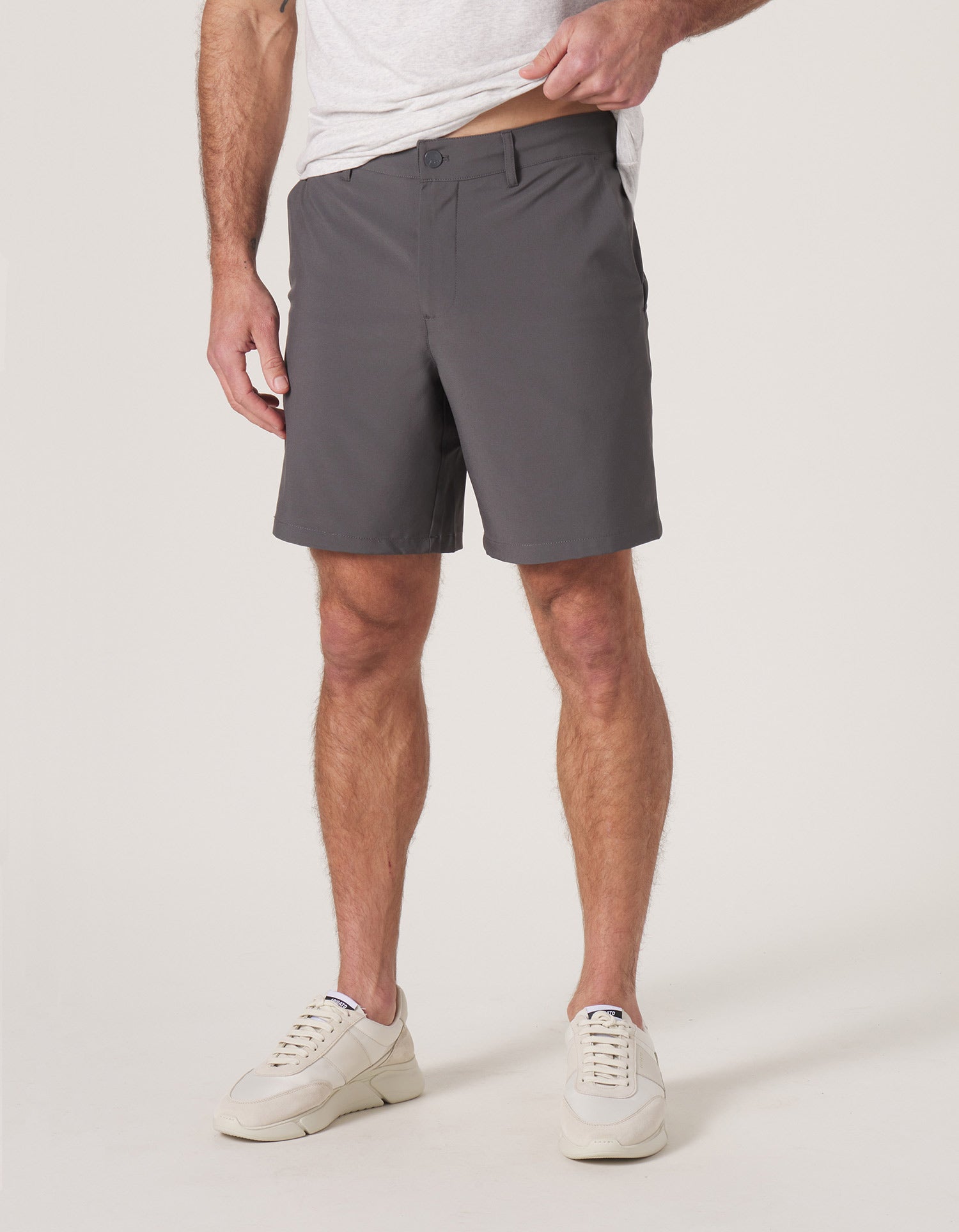 Men | Hybrid Short | Steel