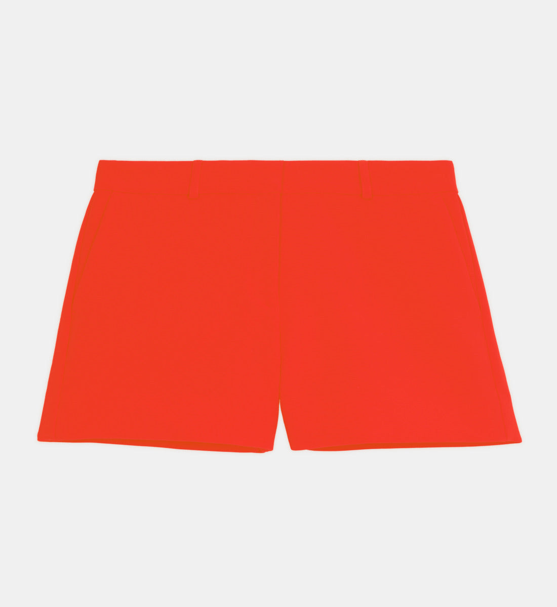 Crêpe Tailored Shorts | Women | Orange