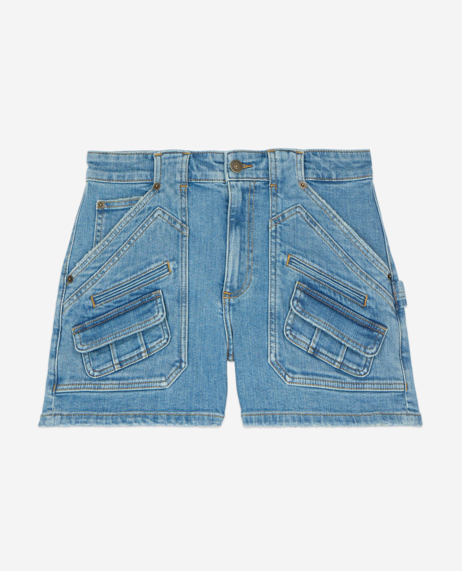 Light Denim Shorts | Women | Blue