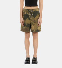 Denim Shorts | Women | Camouflage